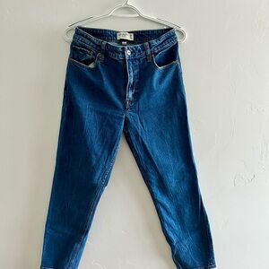 Abercrombie Curve Love High Rise Mom Jean